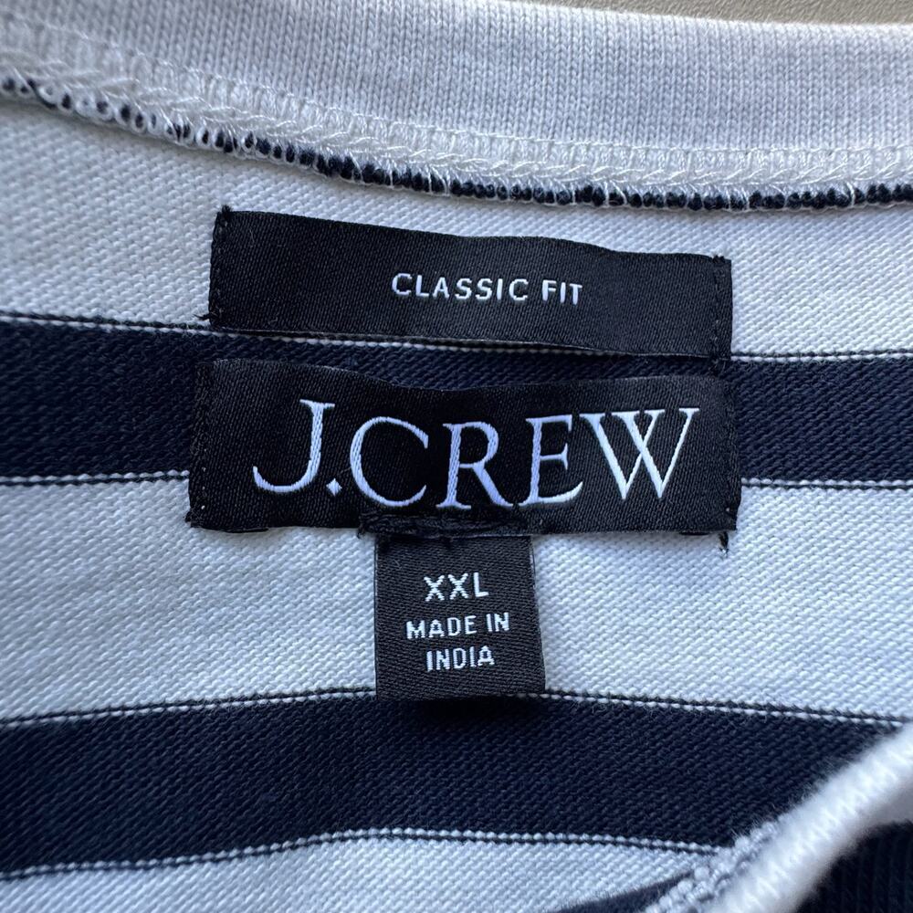 J CREW Mariner Cloth Boatneck Top with Mom Embroidery - Picture 4 of 7